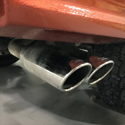 Ford Racing 20-22 Super Duty 7.3L Dual Side Exit Sport Exhaust - Chrome Tips Ford Racing