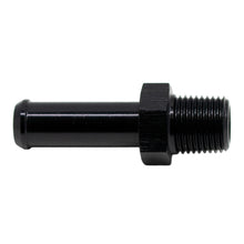 Load image into Gallery viewer, DeatschWerks 1/8in NPT Male Thread 5/16in Hose Barb - Anodized Matte Black