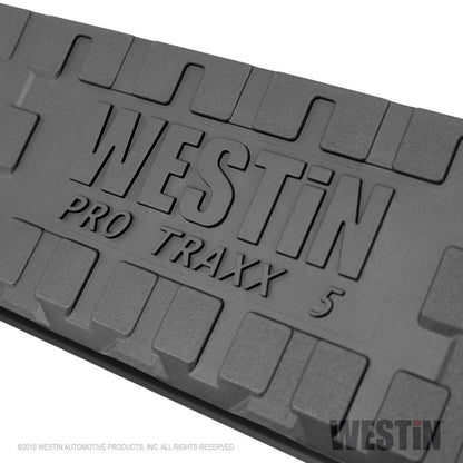 Westin 2019 Chevrolet Silverado/Sierra 1500 CC (5.5ft) PRO TRAXX 5 WTW Oval Nerf Step Bars - Black - eliteracefab.com