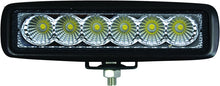 Load image into Gallery viewer, Hella Value Fit Mini 6in LED Light Bar - Flood Beam Pedestal - eliteracefab.com