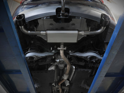 aFe Takeda 17-21 Mazda CX-5 2.5L (t) 2.5in. SS Axle-Back Exhaust System w/Polished Tips aFe