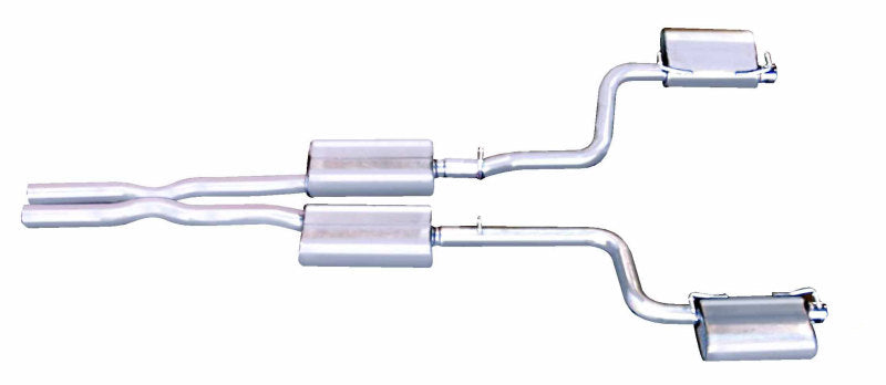 Gibson 09-14 Dodge Challenger R/T 5.7L 2.5in Cat-Back Dual Exhaust - Stainless Gibson