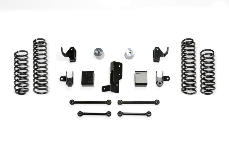 Fabtech 18-21 Jeep JL 4-Door 4WD 3in Sport System w/Shk Ext - eliteracefab.com