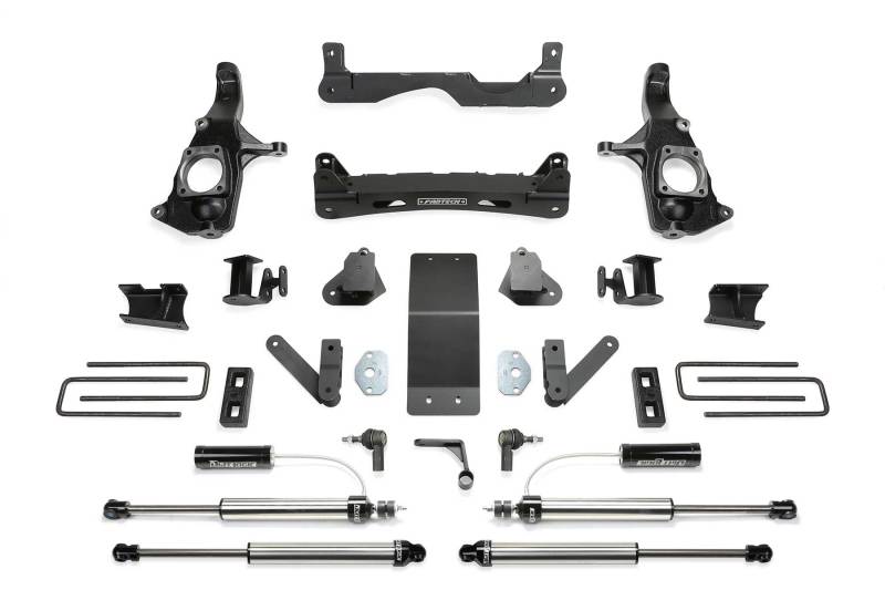 Fabtech 11-19 GM 2500HD 2WD/4WD 4in Basic Sys w/Dlss Resi Shks