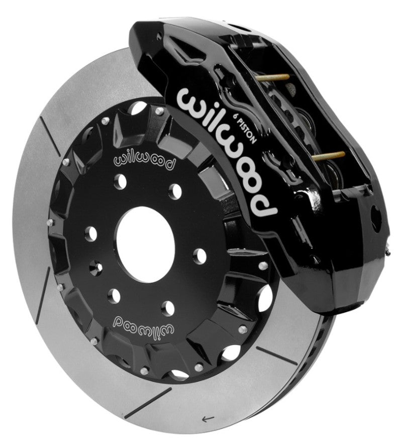 Wilwood TX6R Big Brake Truck Front Brake Kit 16in Rotor BLK w/ Lines 2019 Cadillac / Chevrolet / GMC Wilwood