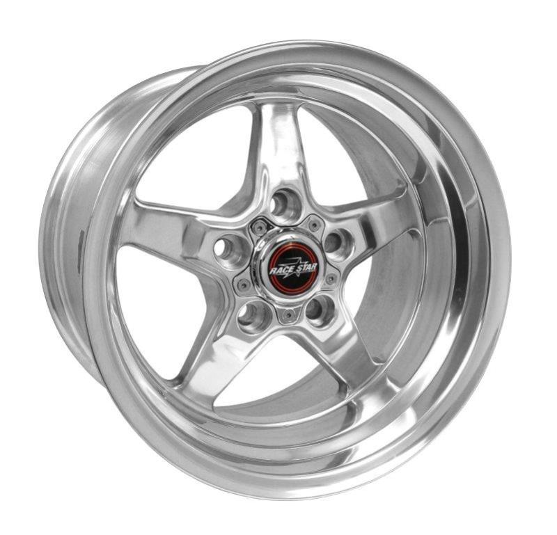 Race Star 92 Drag Star 15x10.00 5x4.50bc 6.25bs Direct Drill Polished Wheel - eliteracefab.com