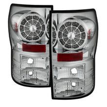 Load image into Gallery viewer, Spyder Toyota Tundra 07-13 LED Tail lights Chrome ALT-YD-TTU07-LED-C - eliteracefab.com