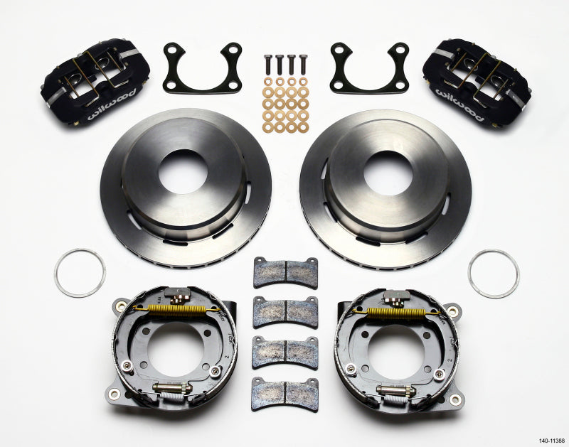 Wilwood Dynapro Low-Profile 11.00in P-Brake Kit Big Ford 2.36in Offset Currie Wilwood