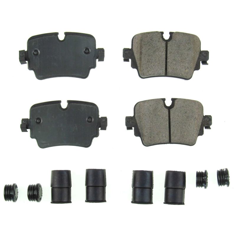 Power Stop 14-19 Jaguar F-Type Rear Z17 Evolution Ceramic Brake Pads w/Hardware PowerStop
