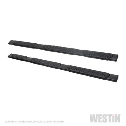 Westin 2019 Chevrolet Silverado/Sierra 1500 Crew Cab (5.5ft) R5 Modular Nerf Step Bars - Black - eliteracefab.com