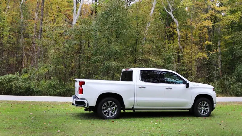 Corsa 2019+ Chevy Silverado 5.3L Crew Cab Short Bed Sport Cat-Back Dual Rear Exit w/ Polished Tips - eliteracefab.com