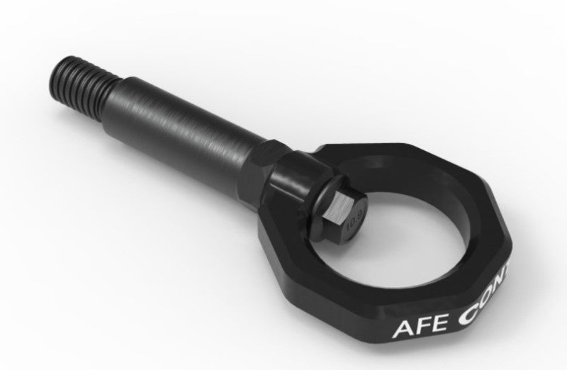 aFe Control Front Tow Hook Black BMW F-Chassis 2/3/4/M - eliteracefab.com