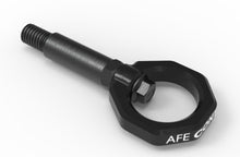 Load image into Gallery viewer, aFe Control Front Tow Hook Black BMW F-Chassis 2/3/4/M - eliteracefab.com