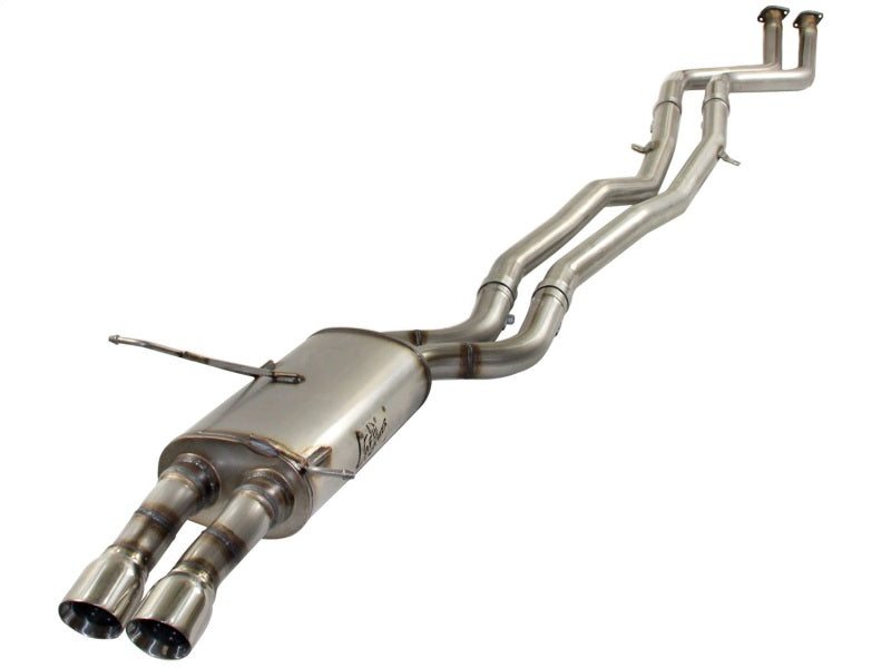 aFe MACH Force XP Exhaust Catback 409 SS 01-05 BMW 325i/ci & 330i/ci (E46) L6 2.5L/3.0L - eliteracefab.com