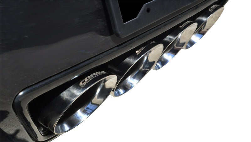 Corsa 2015+ Chevrolet Corvette C7 Z06 2.75in Dual Rear Xtreme Cat-Back Exhaust w/ Quad Polished Tips CORSA Performance
