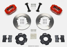 Load image into Gallery viewer, Wilwood Forged Dynalite Front Hat Kit 11.00in Red Integra/Civic w/Fac.240mm Rtr - eliteracefab.com