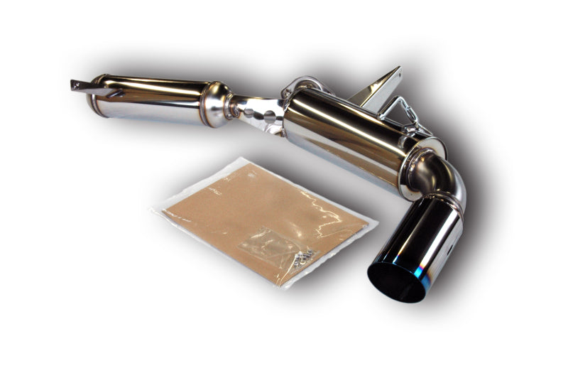 HKS Hi-Power Ti Tip Rear Section Exhaust Mitsubishi Lancer DE ES GTS 2008-2012 - eliteracefab.com