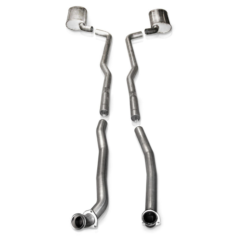 Stainless Works 1964-67 Corvette Exhaust SB 2-1/2in Factory Connect Stainless Works