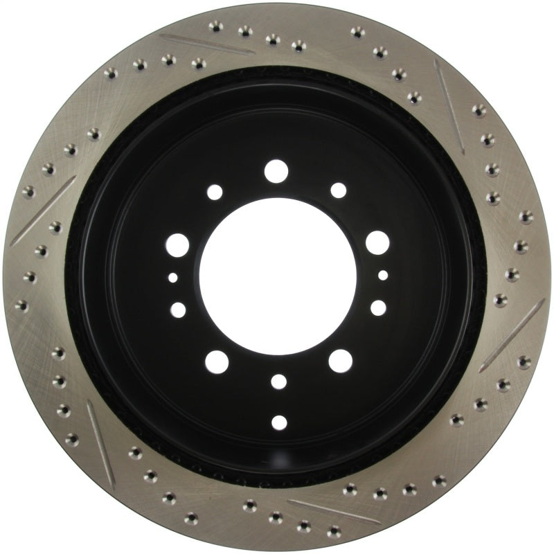 StopTech Slotted & Drilled Sport Brake Rotor - eliteracefab.com