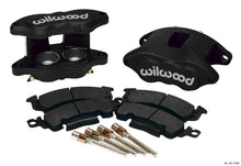 Load image into Gallery viewer, Wilwood D52 Front Caliper Kit - Black Ano 2.00 / 2.00in Piston 1.28in Rotor Wilwood