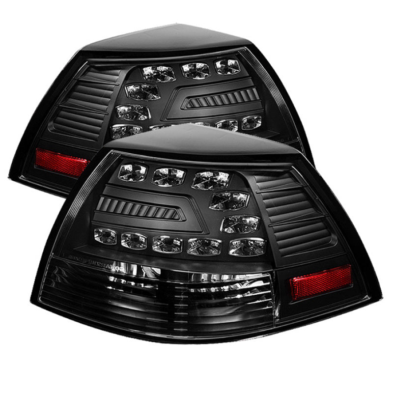 Spyder Pontiac G8 08-09 LED Tail Lights Blk ALT-YD-PG808-LED-BK - eliteracefab.com