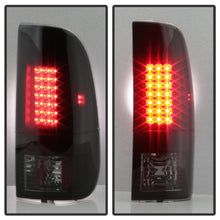 Load image into Gallery viewer, Spyder 08-16 Ford Super Duty LED Tail Lights Black Smoke ALT-YD-FS07-LED-BSM - eliteracefab.com