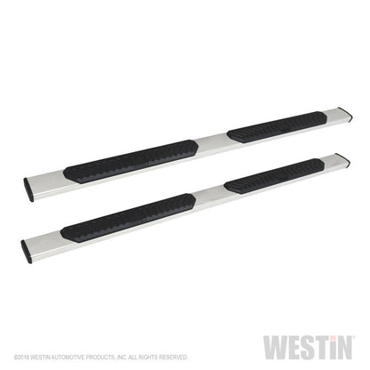 Westin 2019 Chevrolet Silverado/Sierra 1500 Crew Cab R5 Nerf Step Bars - SS - eliteracefab.com