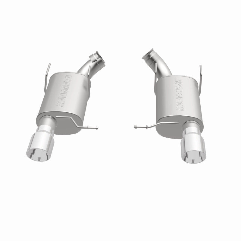 MagnaFlow 13 Ford Mustang V8 5.0L Dual Split Rear Exit Stainless Cat Back Performance Exhaust Magnaflow