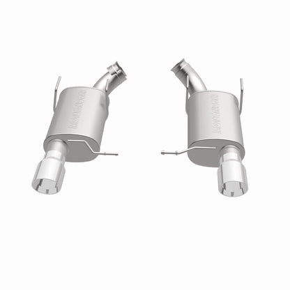 MagnaFlow 13 Ford Mustang V8 5.0L Dual Split Rear Exit Stainless Cat Back Performance Exhaust Magnaflow