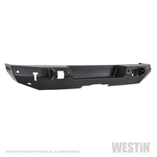 Load image into Gallery viewer, Westin 18-19 Jeep Wrangler JL WJ2 Rear Bumper w/ Sensors (Excl. Wrangler JK) - Textured Black - eliteracefab.com