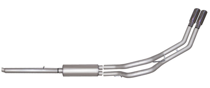 Gibson 05-07 Dodge Dakota Laramie 3.7L 2.5in Cat-Back Dual Sport Exhaust - Stainless Gibson