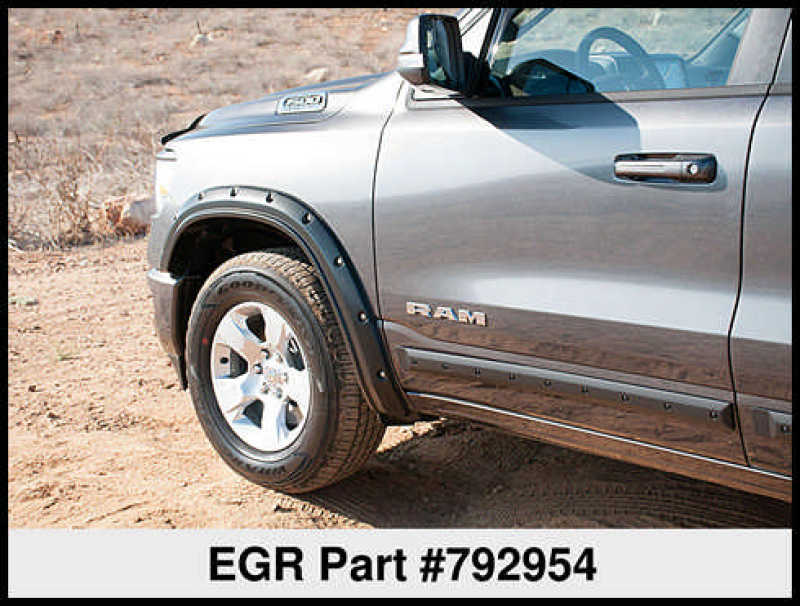 EGR 2019 RAM 1500 Bolt-On Style Fender Flares - Set - Black