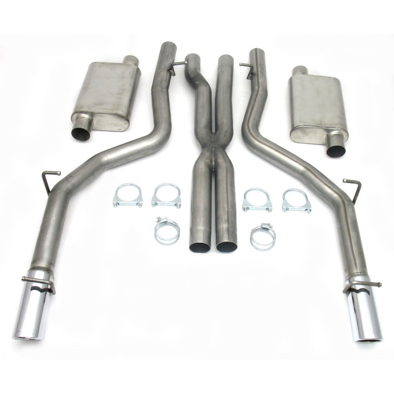 JBA 05-10 Chrysler/Dodge Cars 6.1L 409SS Dual Rear Exit Cat-Back Exhaust JBA