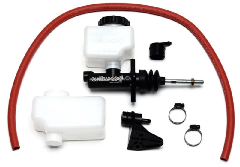 Wilwood Short Remote M/C Kit 1-1/8in Bore 3/8in-24 Banjo Outlet Wilwood