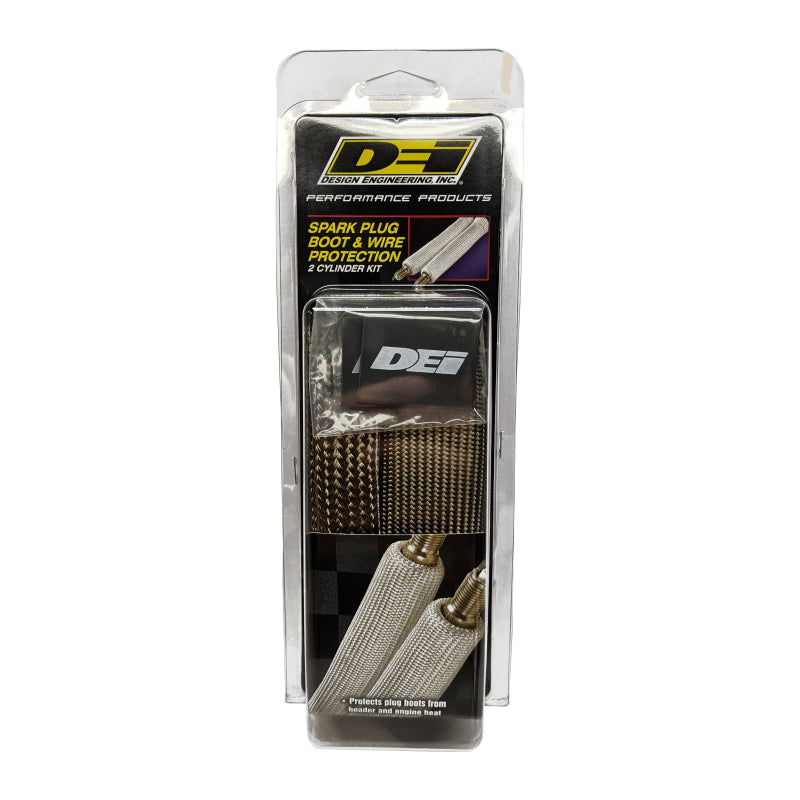 DEI Protect-A-Boot and Wire Kit 2 Cylinder - Titanium DEI