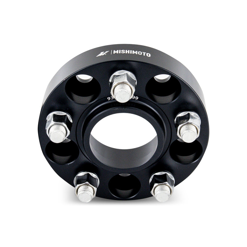 Mishimoto Wheel Spacers - 5X114.3 / 70.5 / 25 / M14 - Black - eliteracefab.com