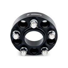 Load image into Gallery viewer, Mishimoto Wheel Spacers - 5X114.3 / 70.5 / 25 / M14 - Black - eliteracefab.com