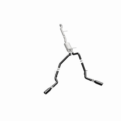 MagnaFlow SYS Cat-Back 3.5in Black Dual Split Rear Tips 14-15 Chevy Silverado/GMC Sierra 4.3L-5.3L Magnaflow