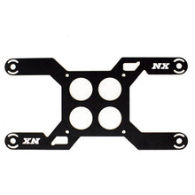 Load image into Gallery viewer, Nitrous Express Carb Plate Solenoid Bracket for Dominator (4 Solenoid)