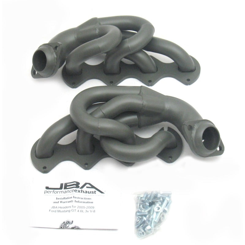 JBA 05-10 Ford Mustang 4.6L 3V 1-5/8in Primary Ti Ctd Cat4Ward Header JBA