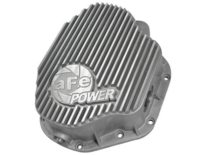 afe Rear Differential Cover (Raw; Street Series); Dodge Diesel Trucks 94-02 L6-5.9L (td) - eliteracefab.com