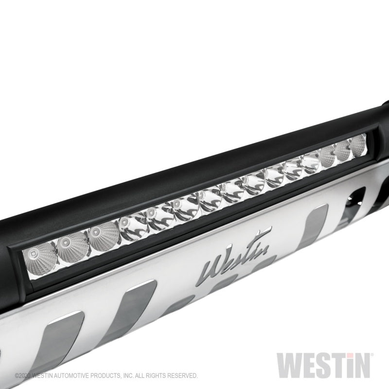 Westin 19-20 Ram 2500/3500 Ultimate LED Bull Bar - Textured Black - eliteracefab.com