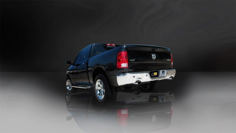 Corsa/dB 09-14 Dodge Ram Quad Cab/Short Bed 1500 4.7L V8 Polished Sport Cat-Back Exhaust - eliteracefab.com