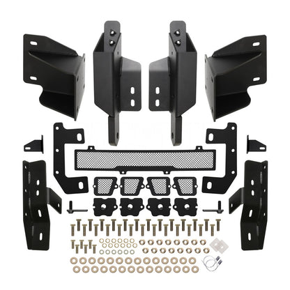 Westin 15-19 Chevrolet Silverado 2500/3500 Pro-Series Front Bumper - Textured Black Westin