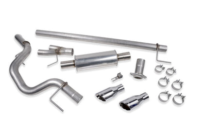 ROUSH 2015-2019 F-150 2.7L/3.5L/5.0L Side Exit Cat-Back Exhaust Kit (Excl. Raptor) - eliteracefab.com