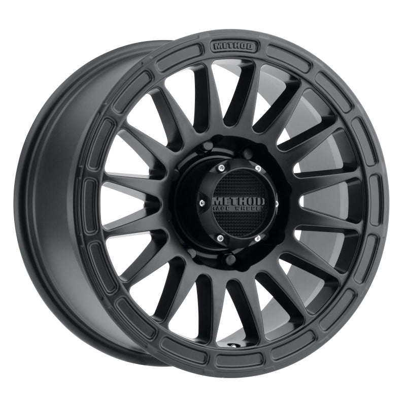 Method MR314 18x9 +18mm Offset 8x6.5 130.81mm CB Matte Black Wheel