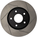 STOPTECH POWER SLOT 03-05 350Z / 03-04 G35 / 03-05 G35X SPORTSTOP SLOTTED FRONT LEFT ROTOR, 126.42074SL