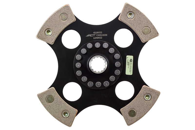 ACT 2005 Chevrolet Cobalt 4 Pad Rigid Race Disc ACT