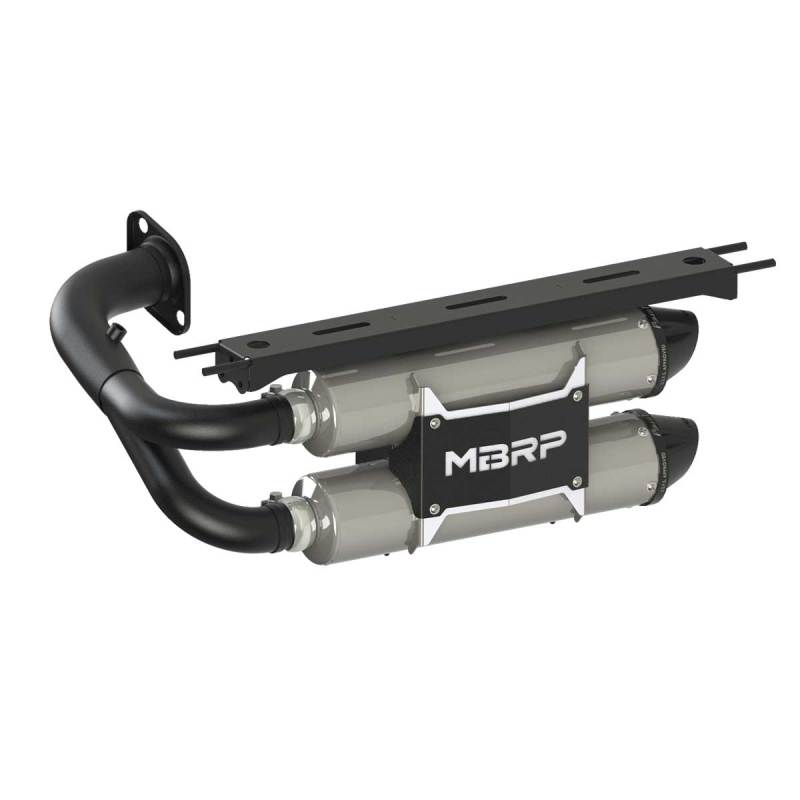 MBRP 19-20 Honda Talon Dual Slip-On Exhaust System w/Performance Muffler - eliteracefab.com