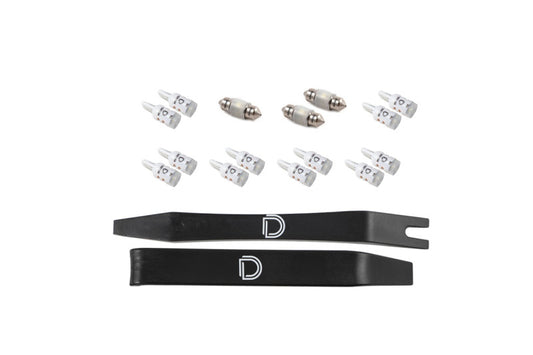 Diode Dynamics 10-24 Toyota 4Runner Interior LED Kit Cool White Stage 2 Diode Dynamics